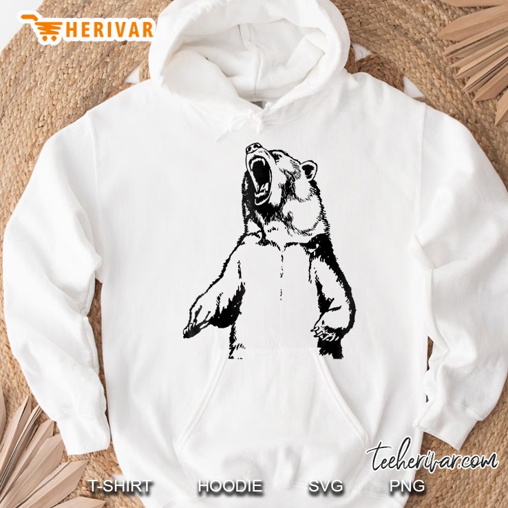 California Wild Grizzly Bear Hoodie