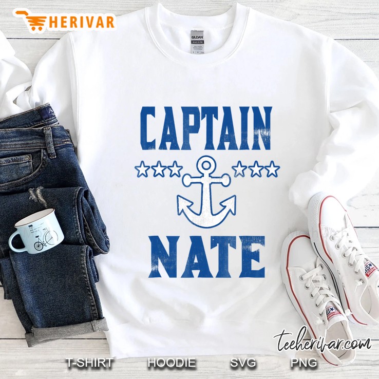 Captain Nate Vintage Boating Nautical Boat Anchor Mugs