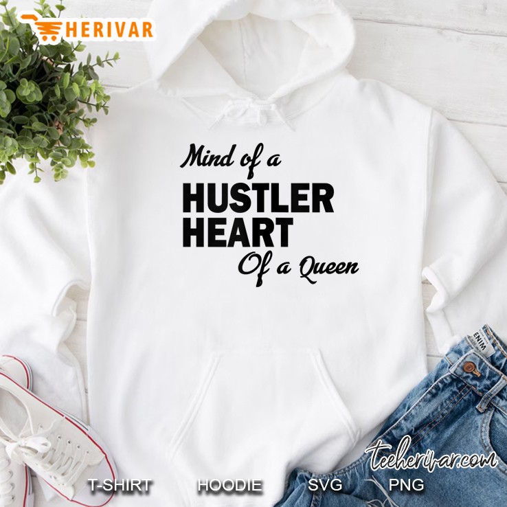 Mind Of Hustler Heart Of A Queen Tank Top Hoodie