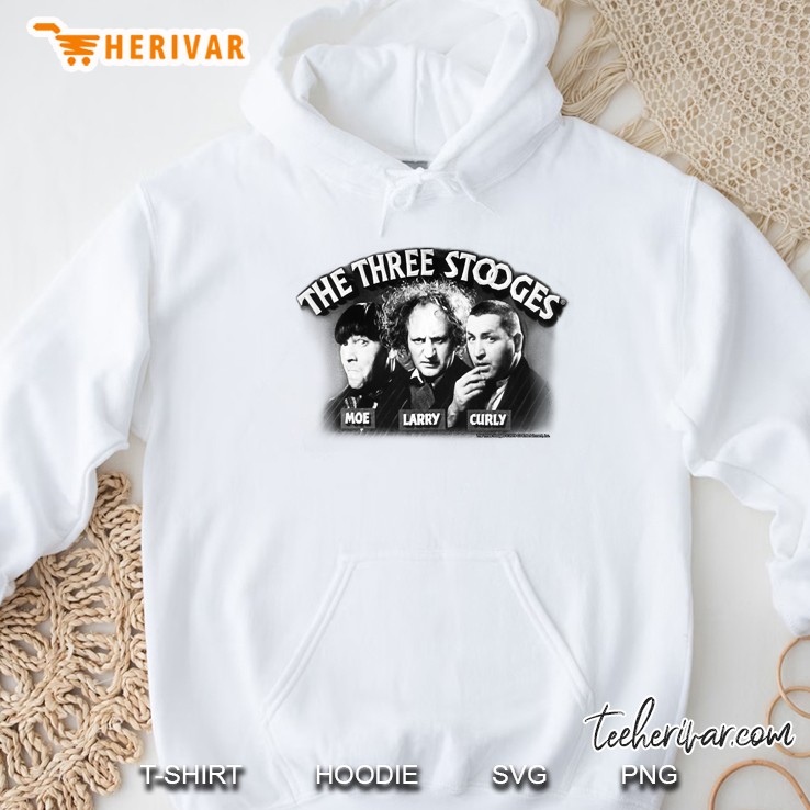 Tts- The Three Stooges Opening Credits Logo Pullover Hoodie