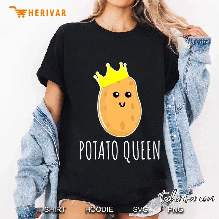 Potato Queen Shirt - Cute Potato Ladies Tee