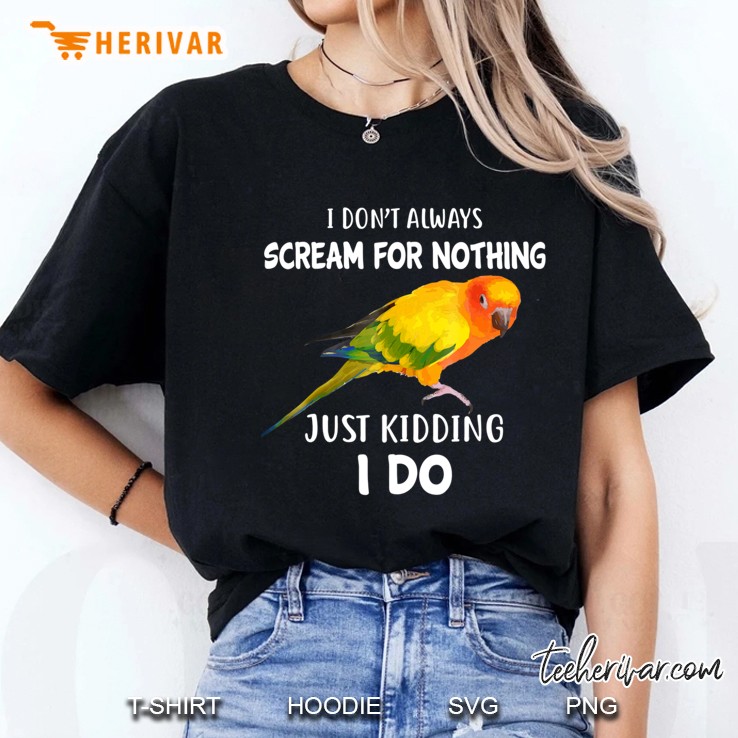 Sun Conure , I Scream Sun Conure Hoodie