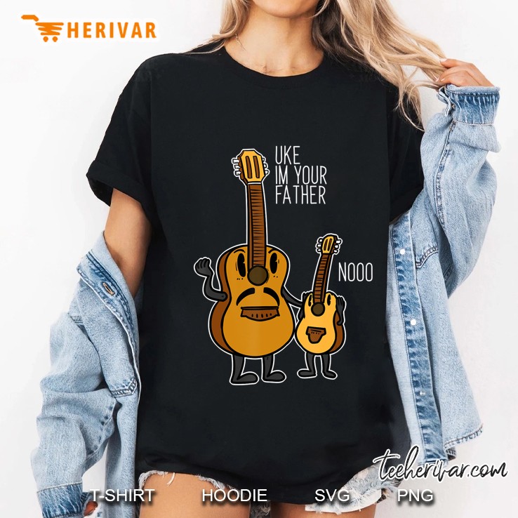 Uke I Am Your Father Ukulele Guitar Music Ladies Tee