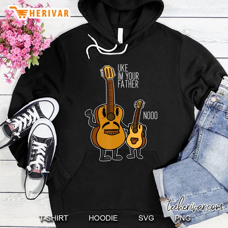 Uke I Am Your Father Ukulele Guitar Music Hoodie
