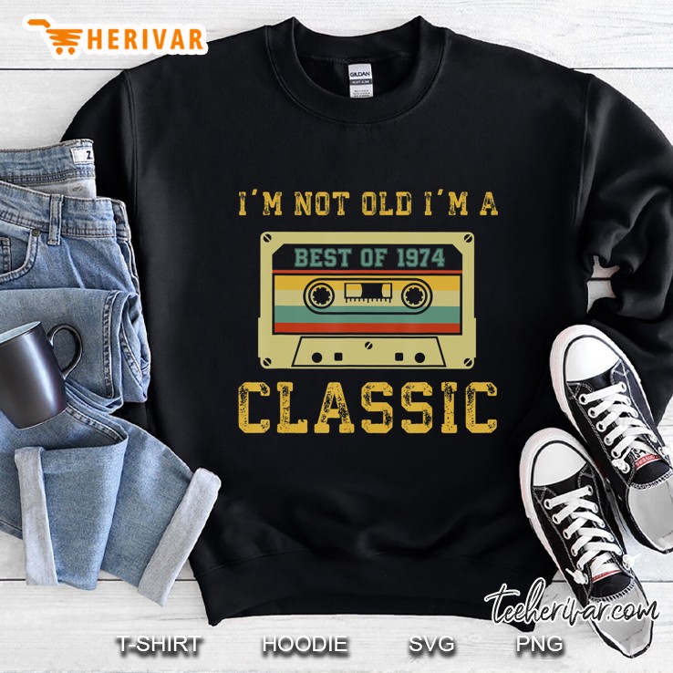 Vintage Cassette I'm Not Old I'm A Classic 1974 45Th Mugs