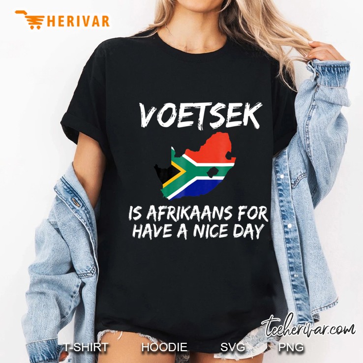 Voetsek Funny For South African Expats Ladies Tee