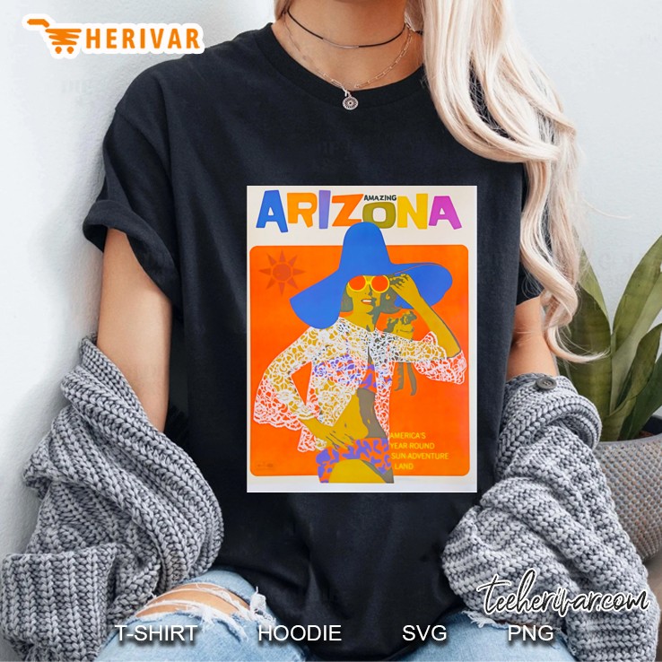 Arizona Travel Poster Classic Ladies Tee