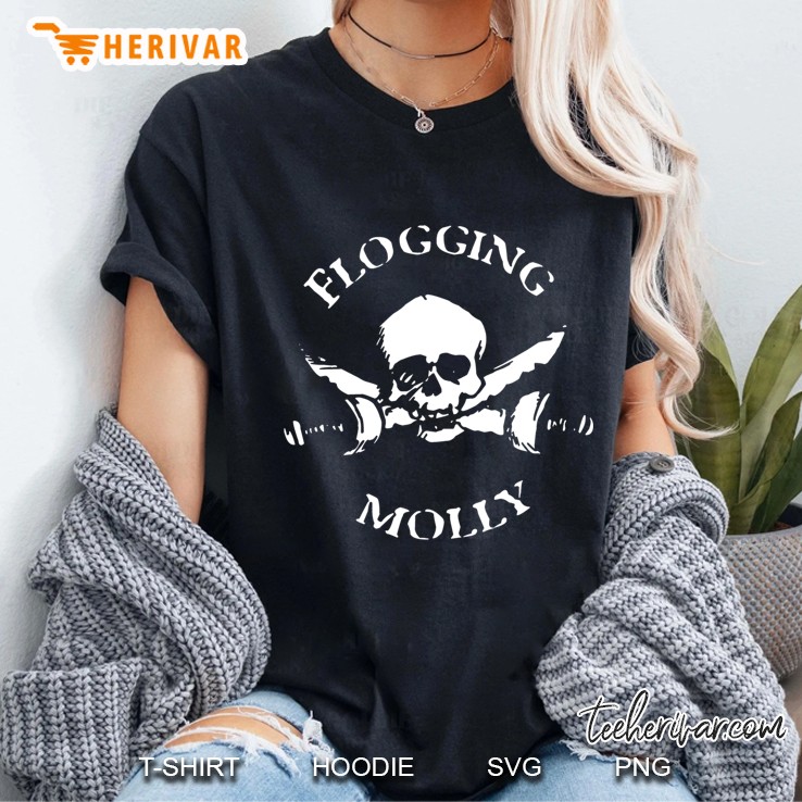 Band Stencil - White Slim Fit Ladies Tee