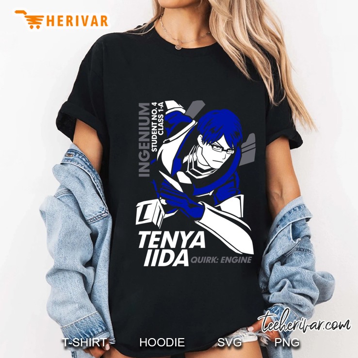 Boku No Hero Academia - Iida Tenya Slim Fit Ladies Tee