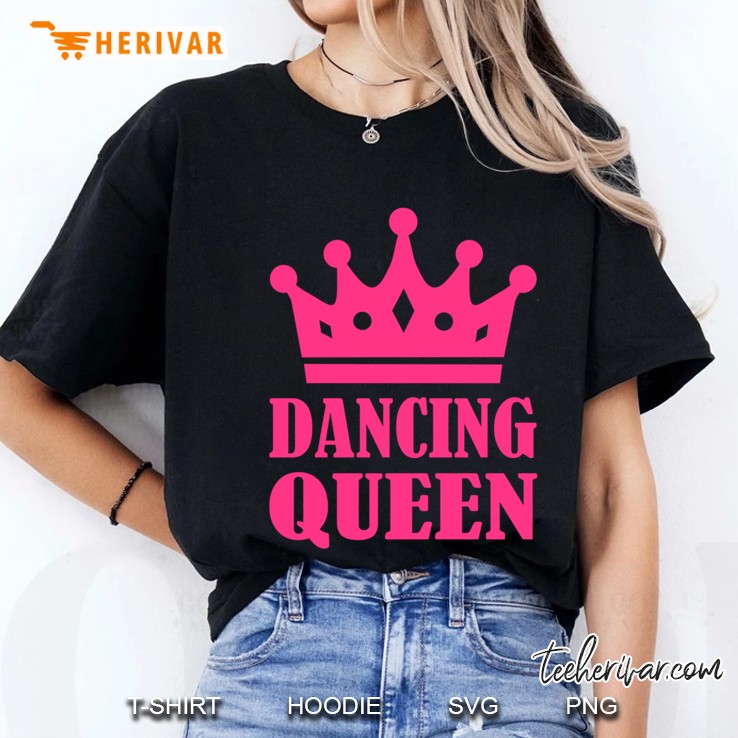 Dancing Queen Fitted Ladies Tee