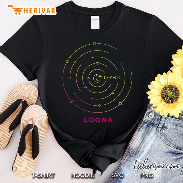 Kpop Girlgroup Loona Orbit Fandom Logo Tshirt Case Mug Bag Pillow Sticker Classic Shirt