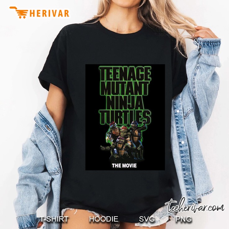Ninja Turtles The Movie 1990 Classic Ladies Tee