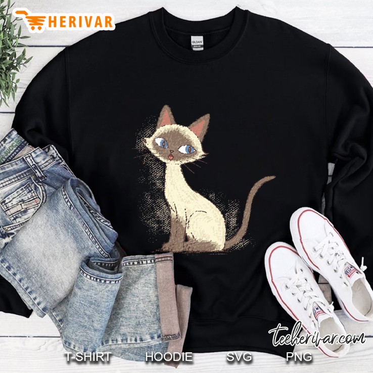 Siamese Cat Sitting Classic Sweatshirt