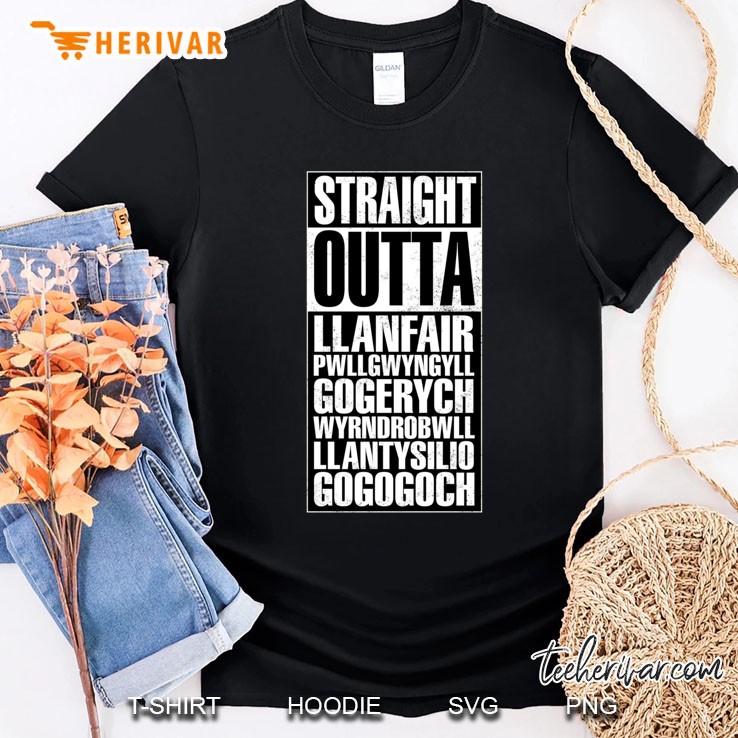Straight Outta Llanfair Pg Classic Shirt