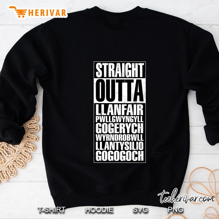 Straight Outta Llanfair Pg Classic Sweatshirt