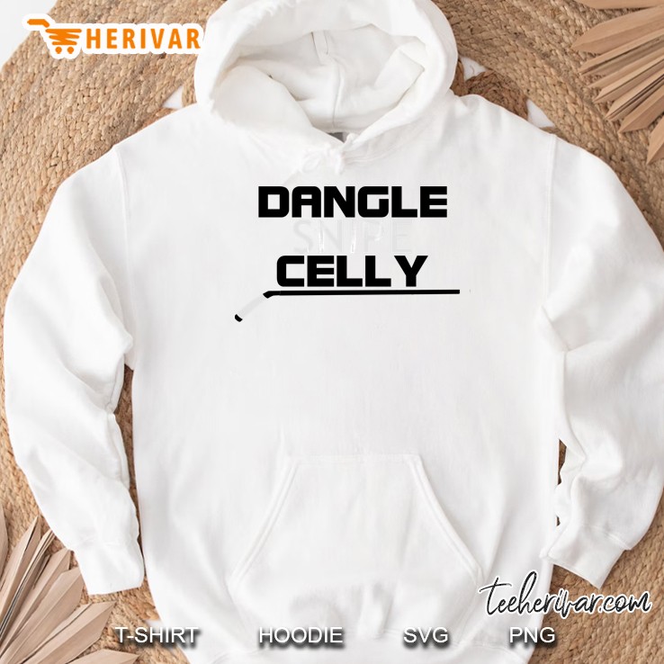 Dangle Snipe Celly - Funny Hockey Shirt Hoodie