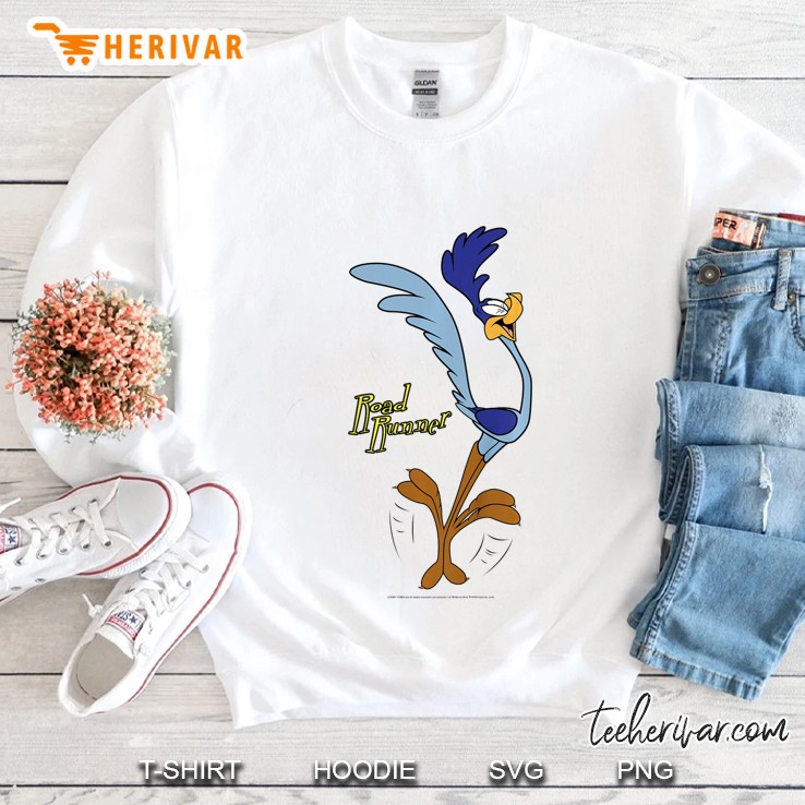 Kids Looney Tunes Road Runner Happy Portrait Sweatshirt