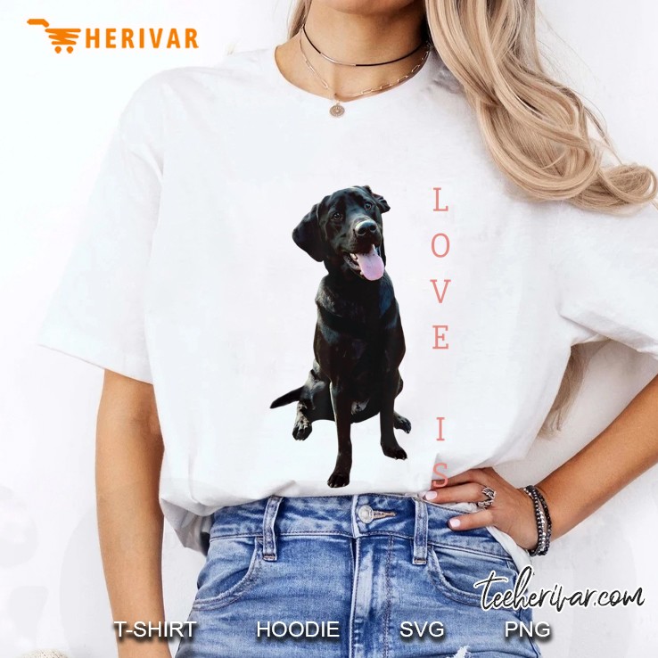 Labrador Retriever Shirt Women Men Kids Black Lab Dog Mom Ladies Tee