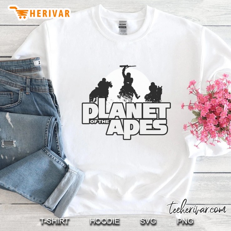 Apes On Horseback Slim Fit Sweatshirt