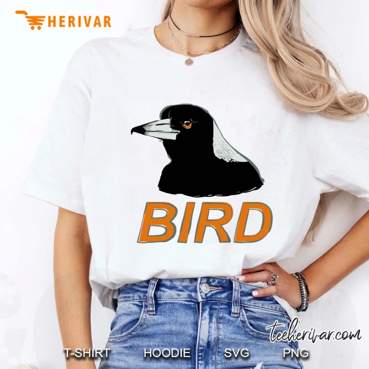 Bird - Australian Magpie Slim Fit Hoodie