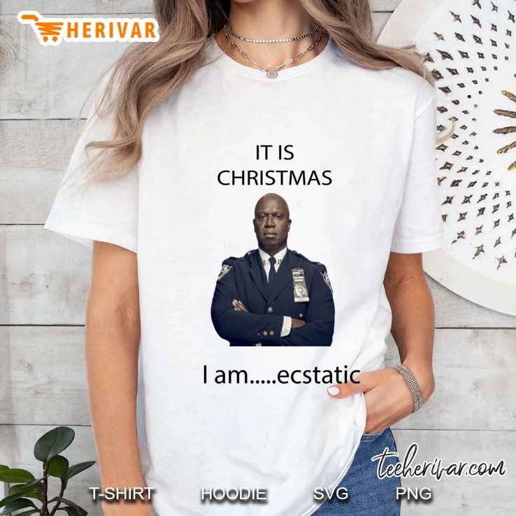 Captain Holt Christmas B99 Classic Ladies Tee