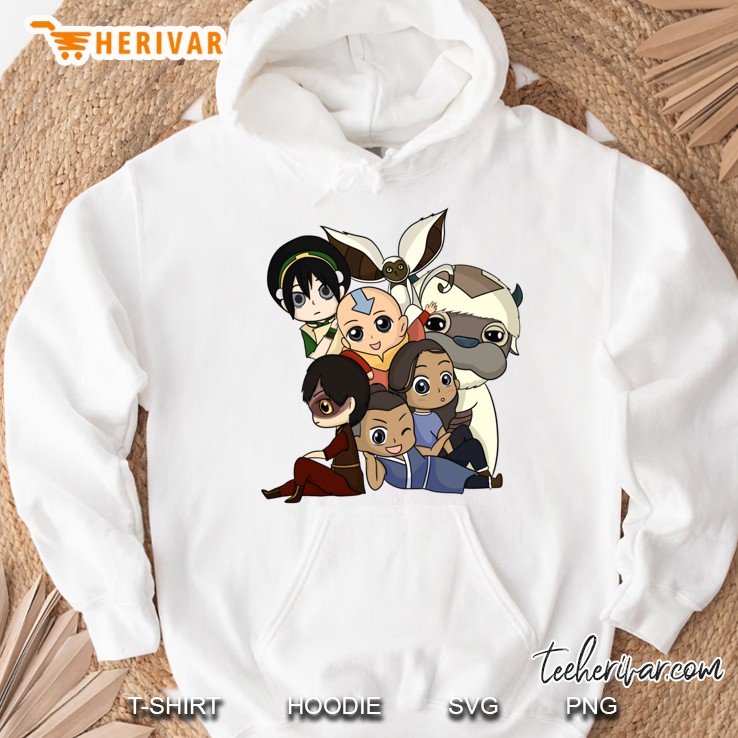 Chibi Avatar Gaang Classic Hoodie