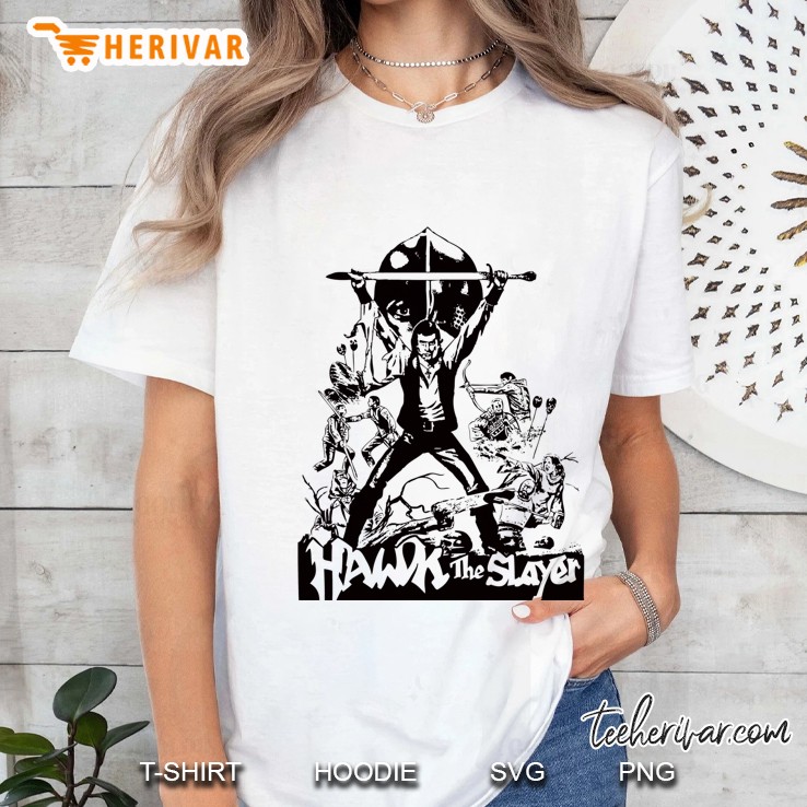 Hawk The Slayer (Black) Slim Fit Ladies Tee