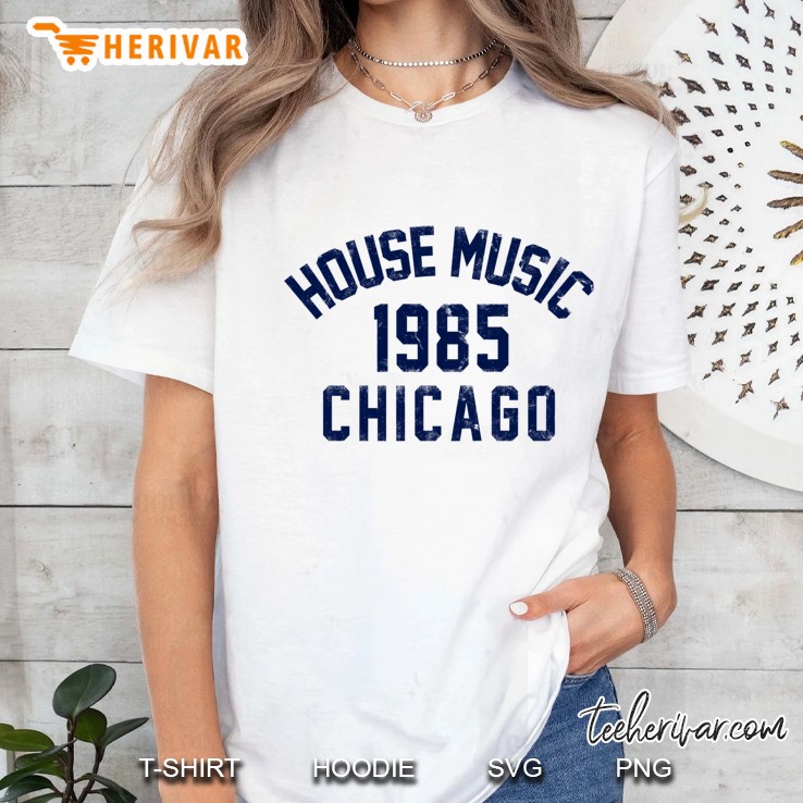 House Music Baseball ¾ Sleeve Ladies Tee