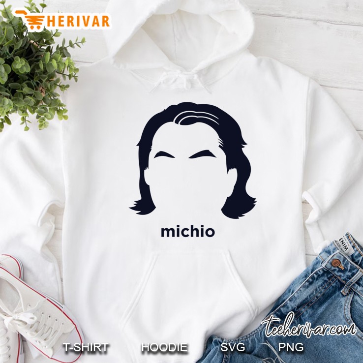 Michio Kaku (Hirsute History) Slim Fit Hoodie