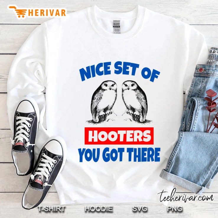 Nice Set Of Hooters You Got There - Dumb And Dumber Quote Slim Fit Sweatshirt