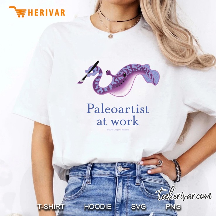 Paleoartist At Work Tully Monster Ladies Tee