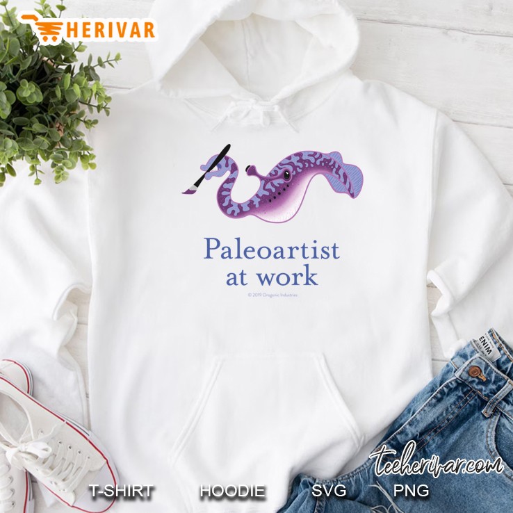 Paleoartist At Work Tully Monster Hoodie