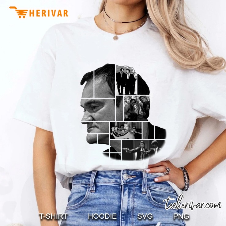 Quentin Tarantino Collage Ladies Tee