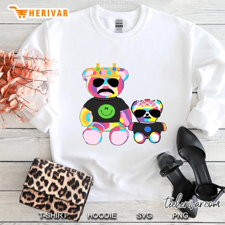 Rainbow Bear With Sweatshirt