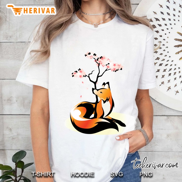 Sakura Kitsune Ladies Tee