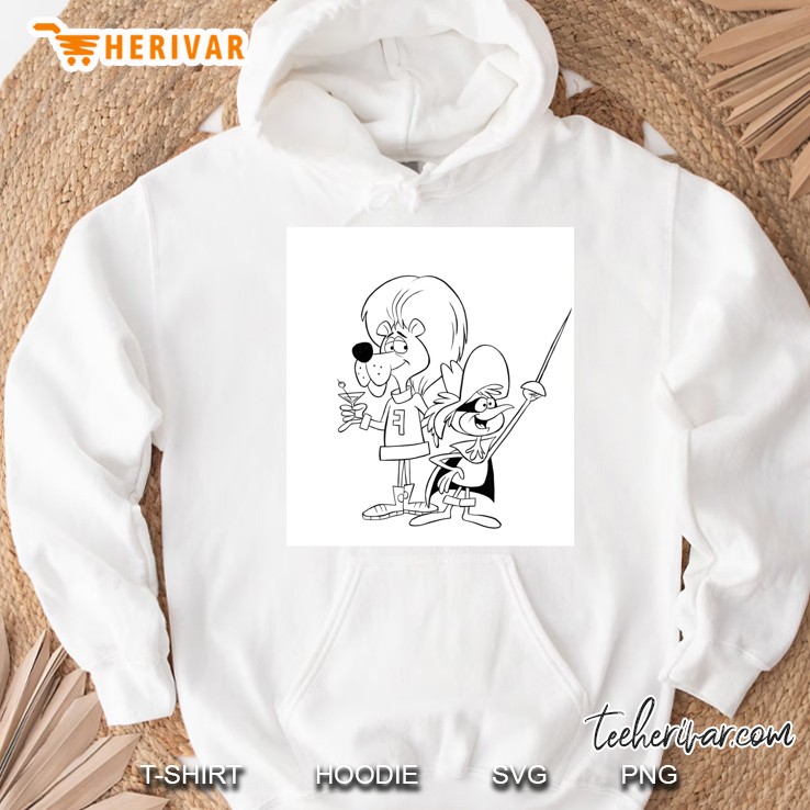 Super Chicken & Fred Hoodie