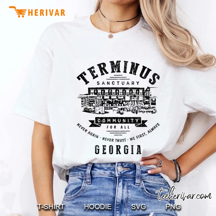 Terminus Sanctuary Community (Dark) Ladies Tee