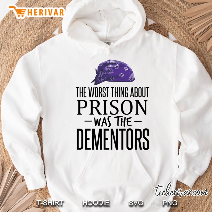 The Worst Thing About Prison Was The Dementors Hoodie