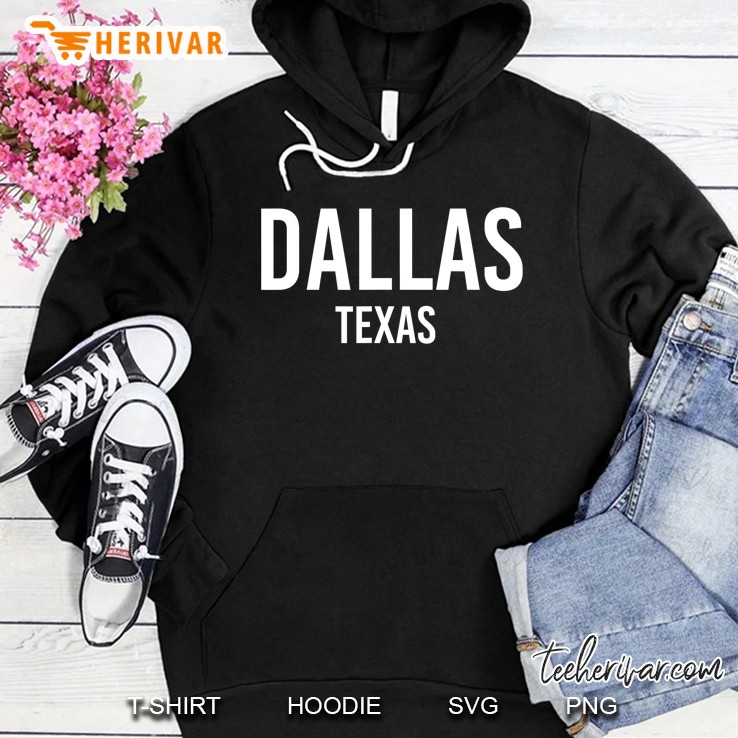Dallas Texas Tx Usa Patriotic Vintage Sports Hoodie