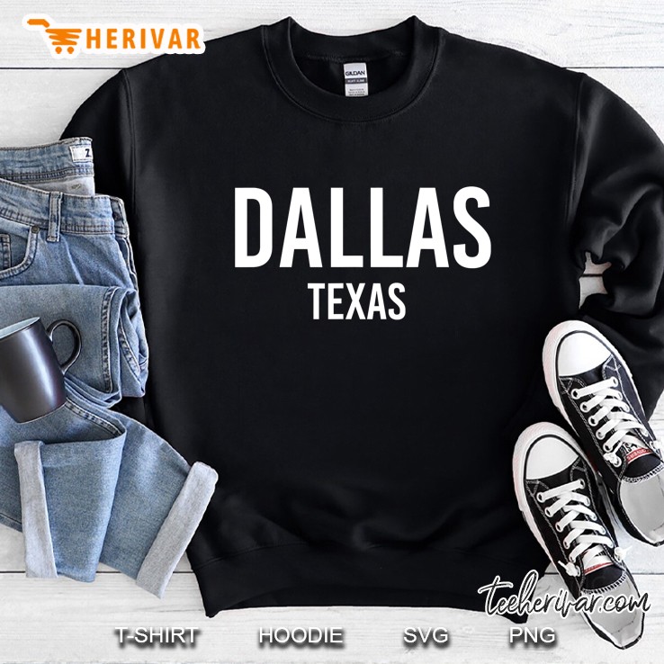 Dallas Texas Tx Usa Patriotic Vintage Sports Sweatshirt