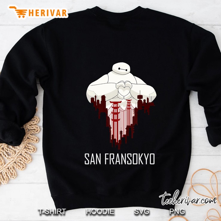 Big Hero 6 Baymax San Fransokyo Love Sweatshirt