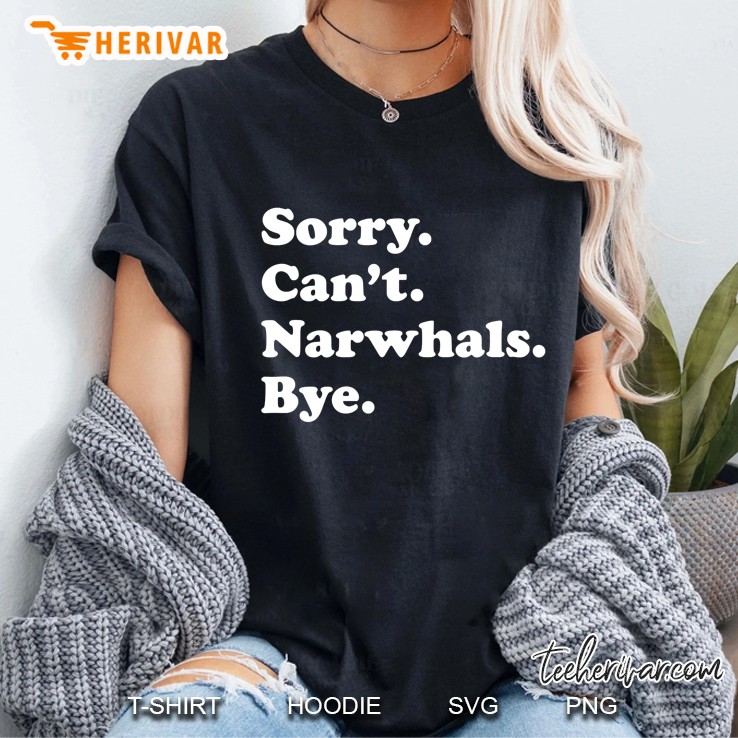 Funny Narwhal Gift For Men Women Boys Or Girls Ladies Tee