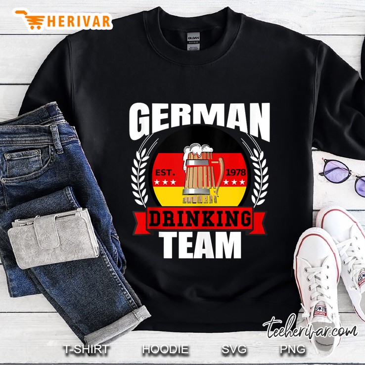 German Drinking Team Germany Flag Funny Oktoberfest Gift Sweatshirt