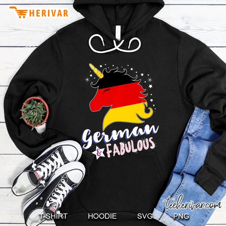 German Unicorn Germany Flag Kids Tshirt Hoodie