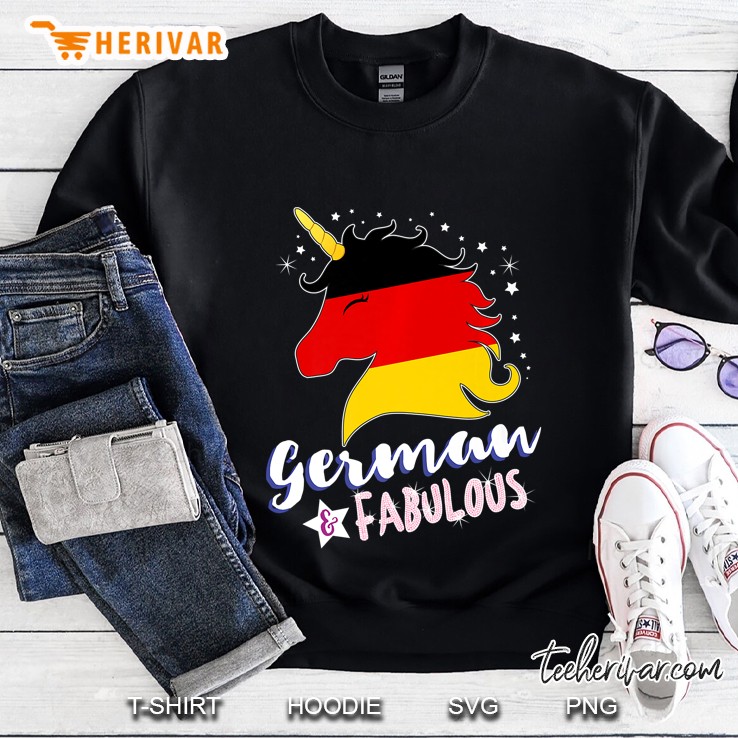 German Unicorn Germany Flag Kids Tshirt Sweatshirt