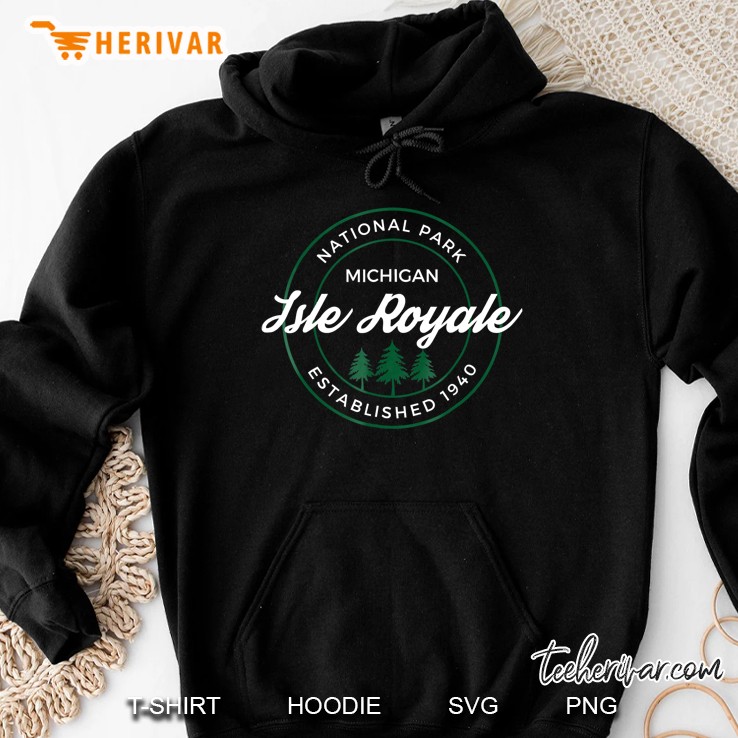 Isle Royale National Park Michigan Hoodie