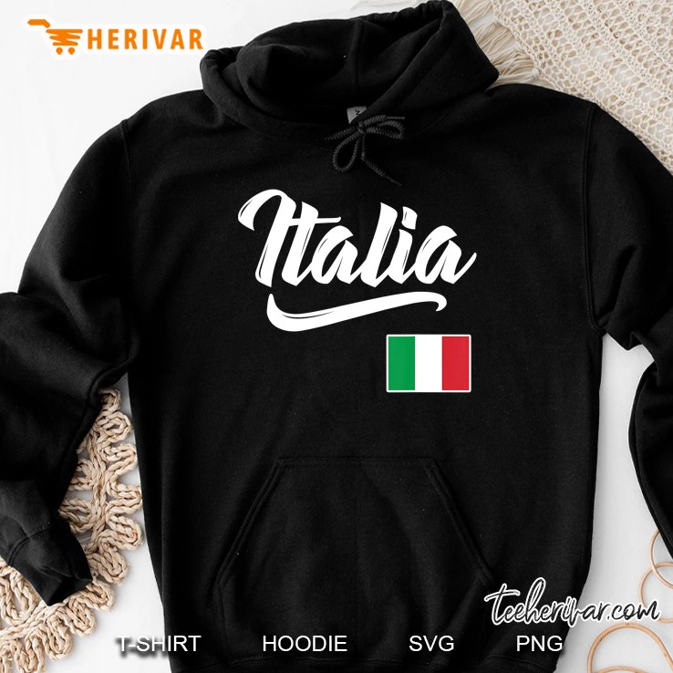 Italia Italian Flag Italy Italiano Heritage Gift Hoodie