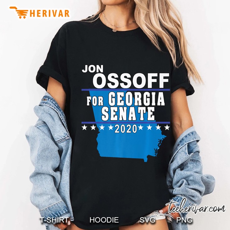 Jon Ossoff For Senate In Georgia Premium Ladies Tee