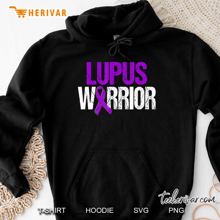 Lupus Warrior Purple Awareness Ribbon Mugs