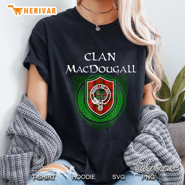 Macdougall Surname Scottish Clan Tartan Crest Badge Hoodie